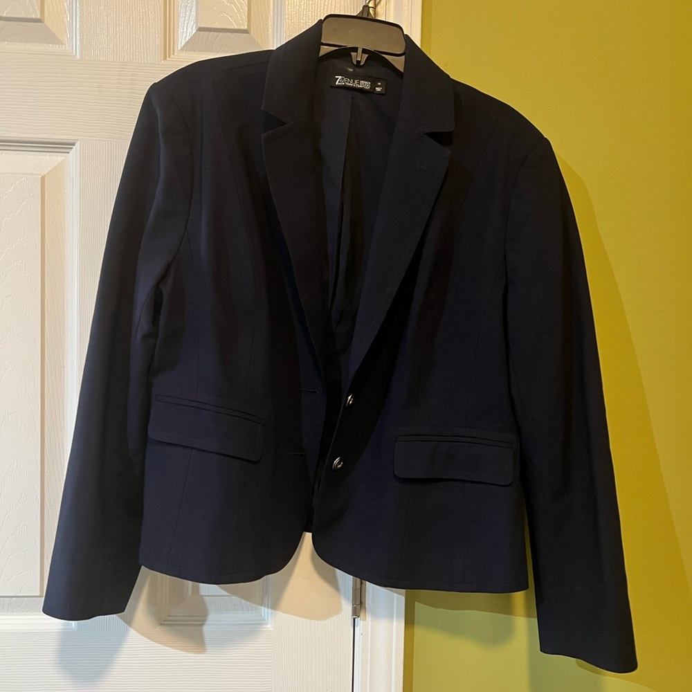 7th Ave Blue Blazer